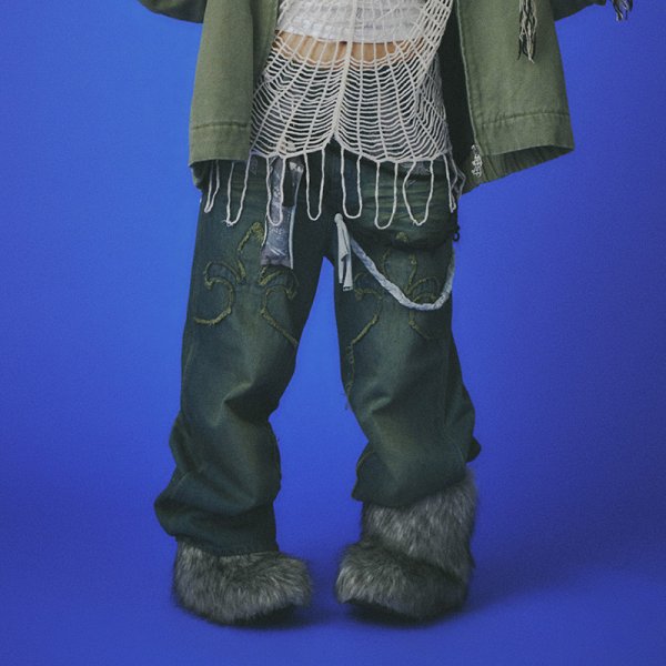 画像20: GALFY(ガルフィー) “百合の紋紋デニム” (20)