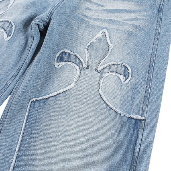 画像10: GALFY(ガルフィー) “百合の紋紋デニム” (10)