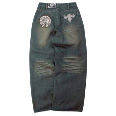 画像4: GALFY(ガルフィー) “百合の紋紋デニム” (4)