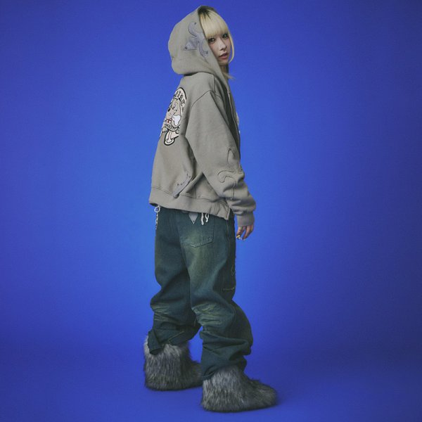 画像19: GALFY(ガルフィー) “百合の紋紋デニム” (19)