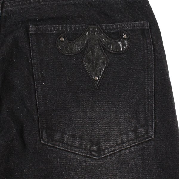 画像14: 【ラスト大型犬（XL）のみ】GALFY(ガルフィー) “百合の紋紋デニム” (14)