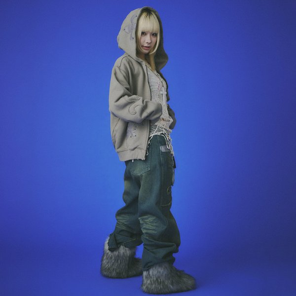 画像18: GALFY(ガルフィー) “百合の紋紋デニム” (18)