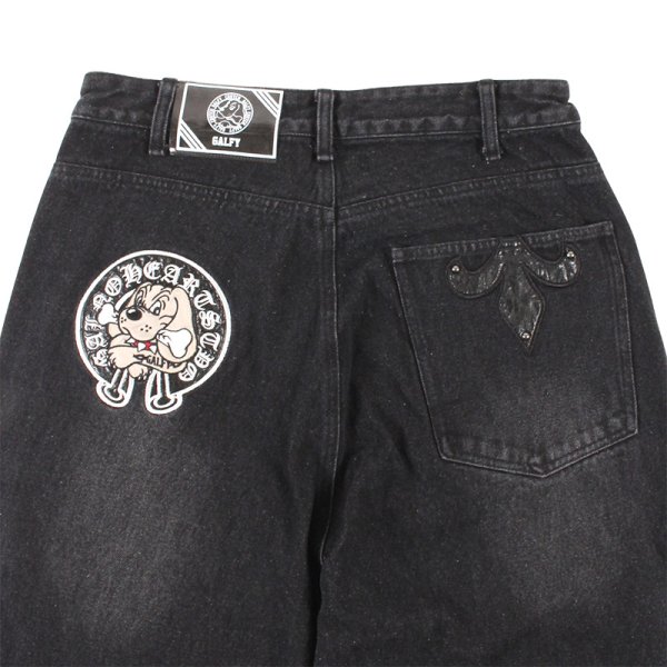 画像11: 【ラスト大型犬（XL）のみ】GALFY(ガルフィー) “百合の紋紋デニム” (11)