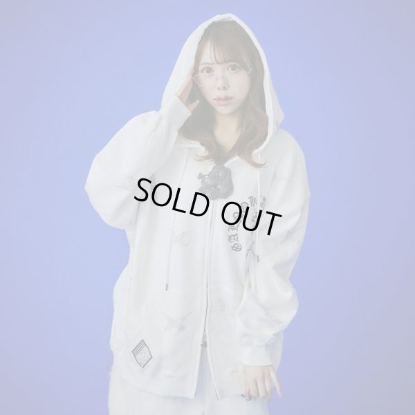 画像15: 【ラスト大型犬（XL）のみ】GALFY(ガルフィー) “ピカピカ注射器犬パーカー” (15)