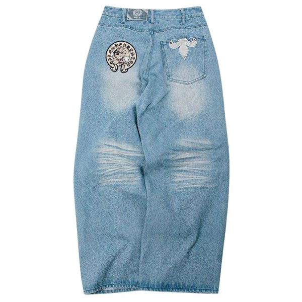 画像4: GALFY(ガルフィー) “百合の紋紋デニム” (4)