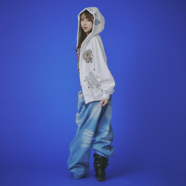 30%OFF】GALFY(ガルフィー) “百合の紋紋デニム” - DISSIDENT WEB SHOP