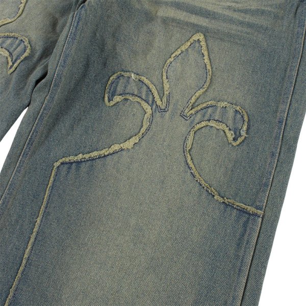 画像10: GALFY(ガルフィー) “百合の紋紋デニム” (10)