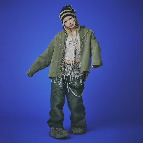 画像21: GALFY(ガルフィー) “百合の紋紋デニム” (21)