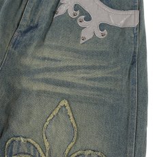 画像9: GALFY(ガルフィー) “百合の紋紋デニム” (9)