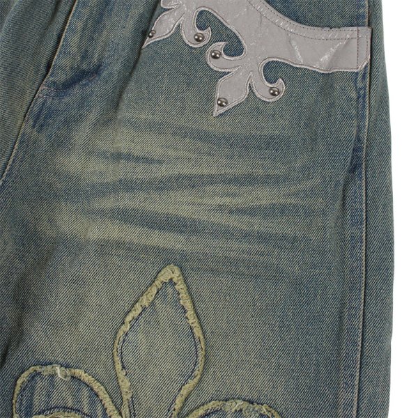 画像9: GALFY(ガルフィー) “百合の紋紋デニム” (9)