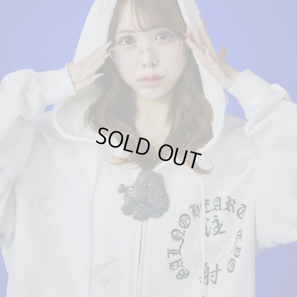 画像1: 【ラスト大型犬（XL）のみ】GALFY(ガルフィー) “ピカピカ注射器犬パーカー” (1)