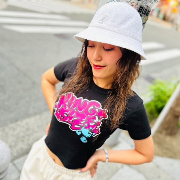 画像7: [レディース] KINGSIZE（キングサイズ）“POP STAR CROPPED WOMEN'S TEE” (7)