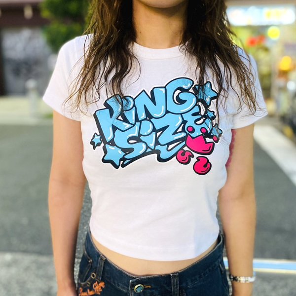 画像8: [レディース] KINGSIZE（キングサイズ）“POP STAR CROPPED WOMEN'S TEE” (8)