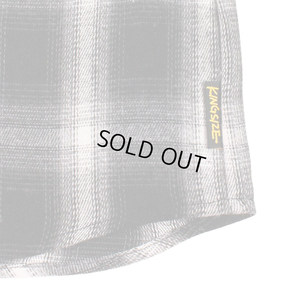 画像10: 【30%OFF】KINGSIZE（キングサイズ）“ONE & ONLY CHECK SHIRT” (10)