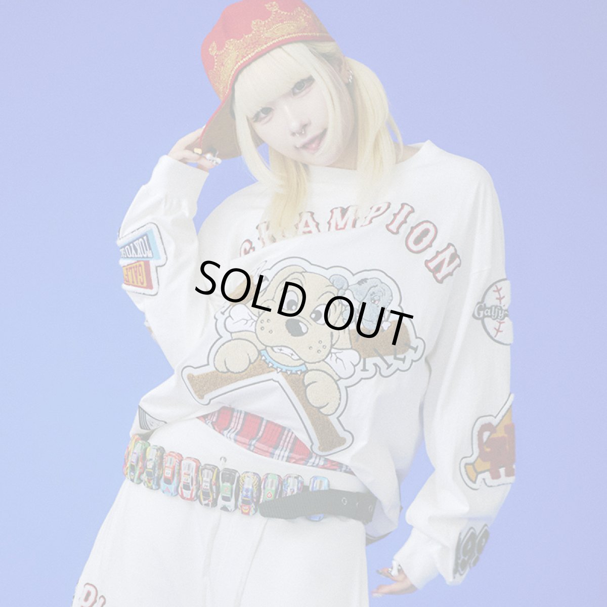 画像12: GALFY(ガルフィー) “復活わんわん大学ロンTee” (12)