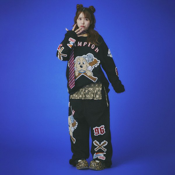 画像13: GALFY(ガルフィー) “復活わんわん大学ロンTee” (13)