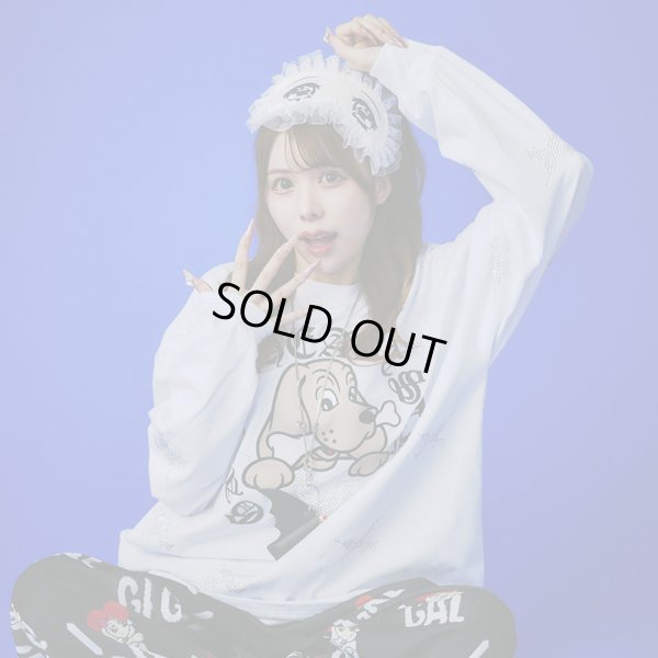 画像1: GALFY(ガルフィー) “ピカピカ注射器犬ロンTee” (1)