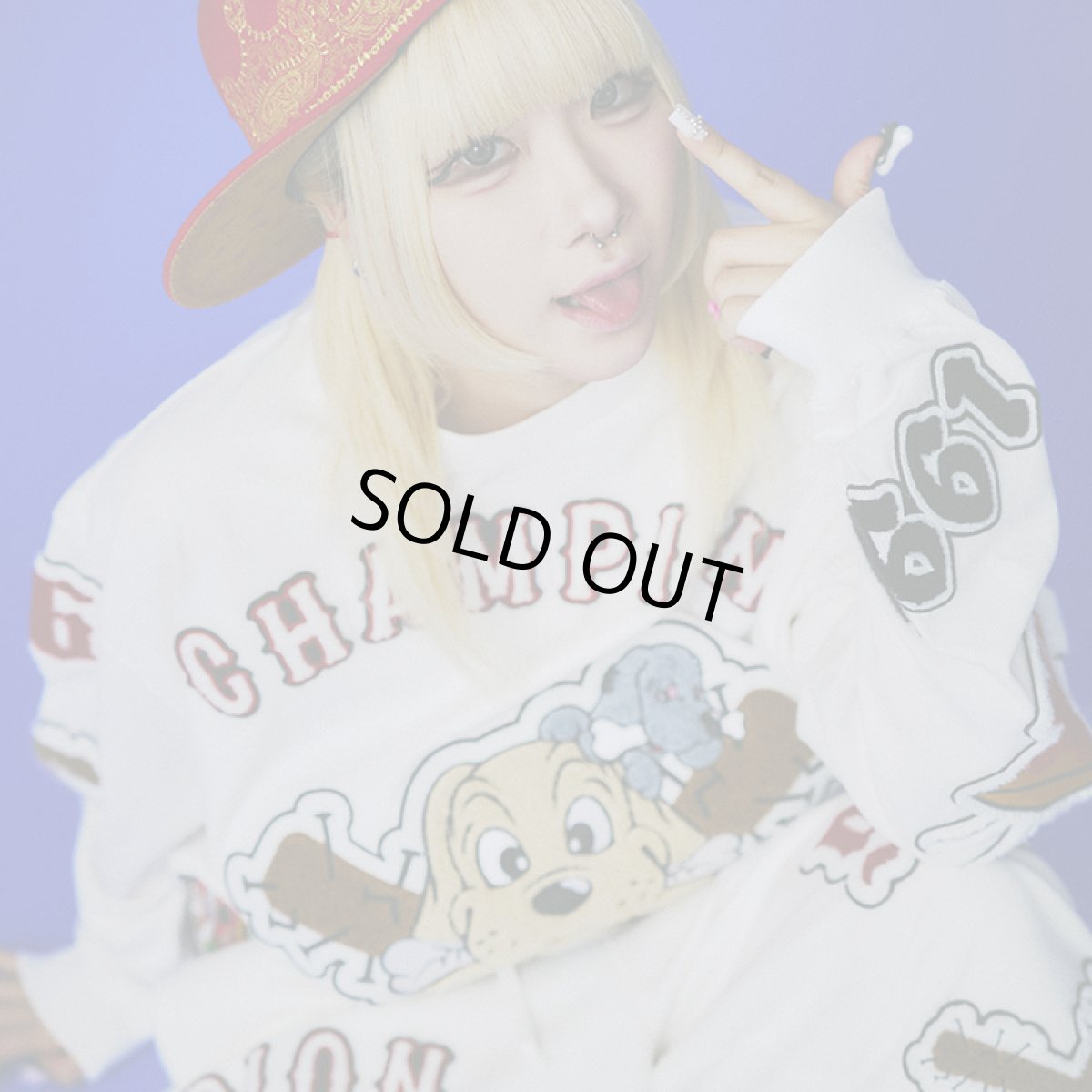 画像15: GALFY(ガルフィー) “復活わんわん大学ロンTee” (15)