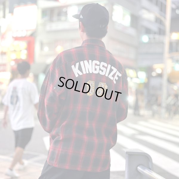 画像18: 【30%OFF】【ラストLのみ】KINGSIZE（キングサイズ）“ONE & ONLY CHECK SHIRT” (18)