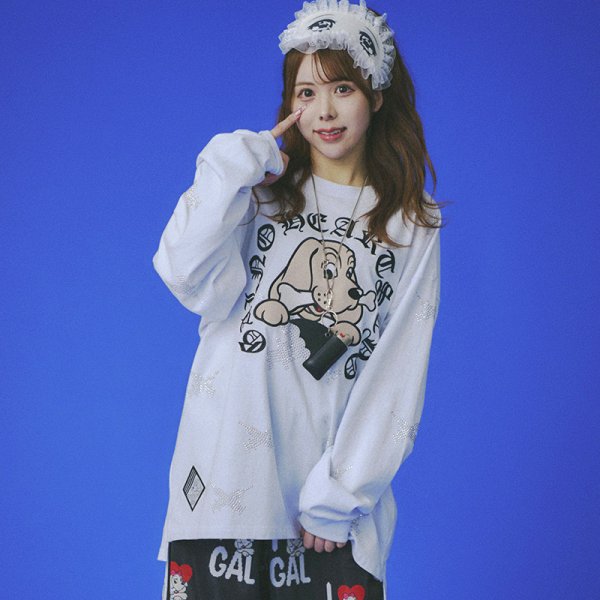 画像12: GALFY(ガルフィー) “ピカピカ注射器犬ロンTee” (12)