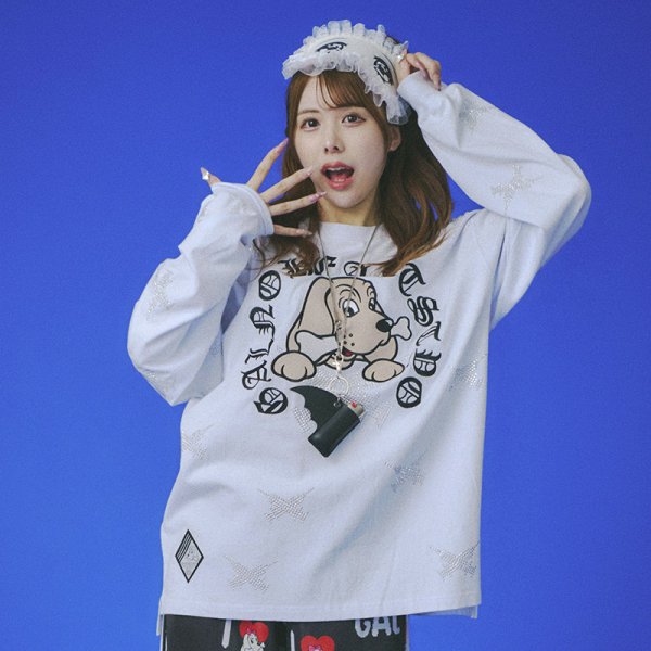 画像11: GALFY(ガルフィー) “ピカピカ注射器犬ロンTee” (11)