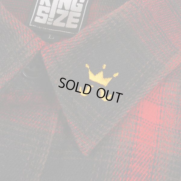 画像5: 【30%OFF】【ラストLのみ】KINGSIZE（キングサイズ）“ONE & ONLY CHECK SHIRT” (5)