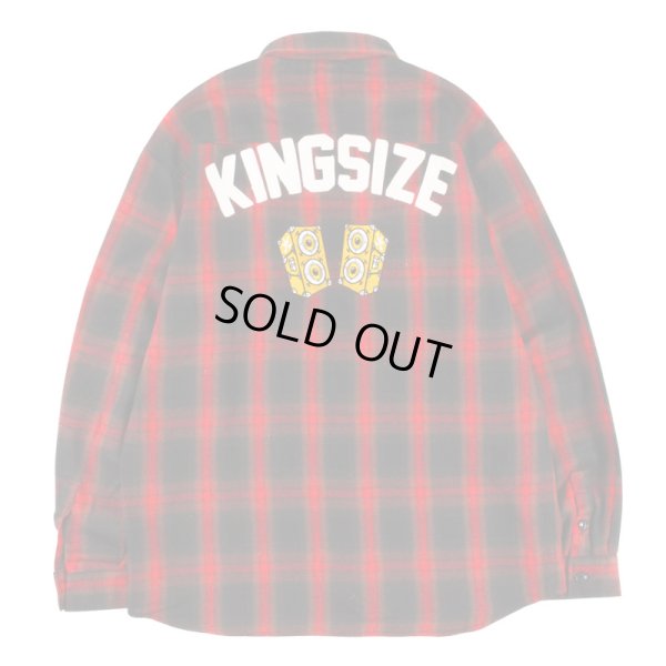 画像3: 【30%OFF】【ラストLのみ】KINGSIZE（キングサイズ）“ONE & ONLY CHECK SHIRT” (3)
