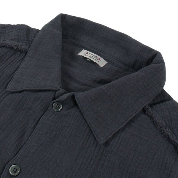 画像3: PeeTee. (ピーティー) “CUTOFF GAUZE L/S SHIRTS” (3)