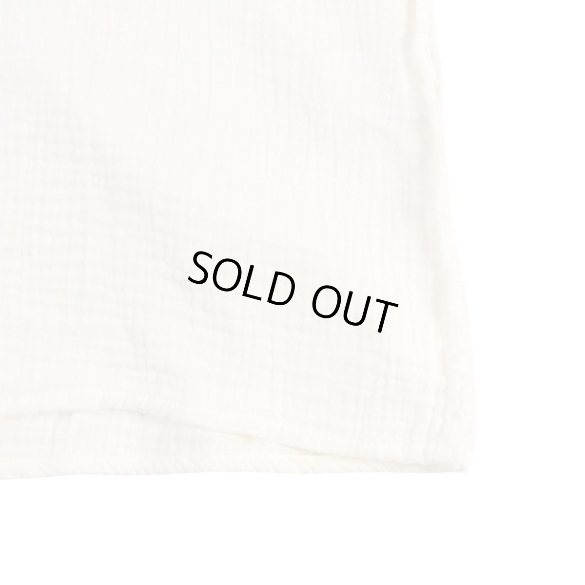 画像7: 【半額】【ラストLのみ】PeeTee. (ピーティー) “CUTOFF GAUZE L/S SHIRTS” (7)