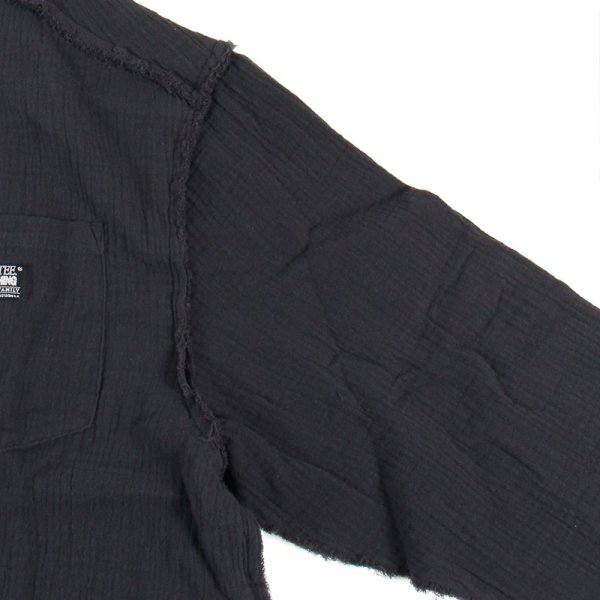 画像8: PeeTee. (ピーティー) “CUTOFF GAUZE L/S SHIRTS” (8)