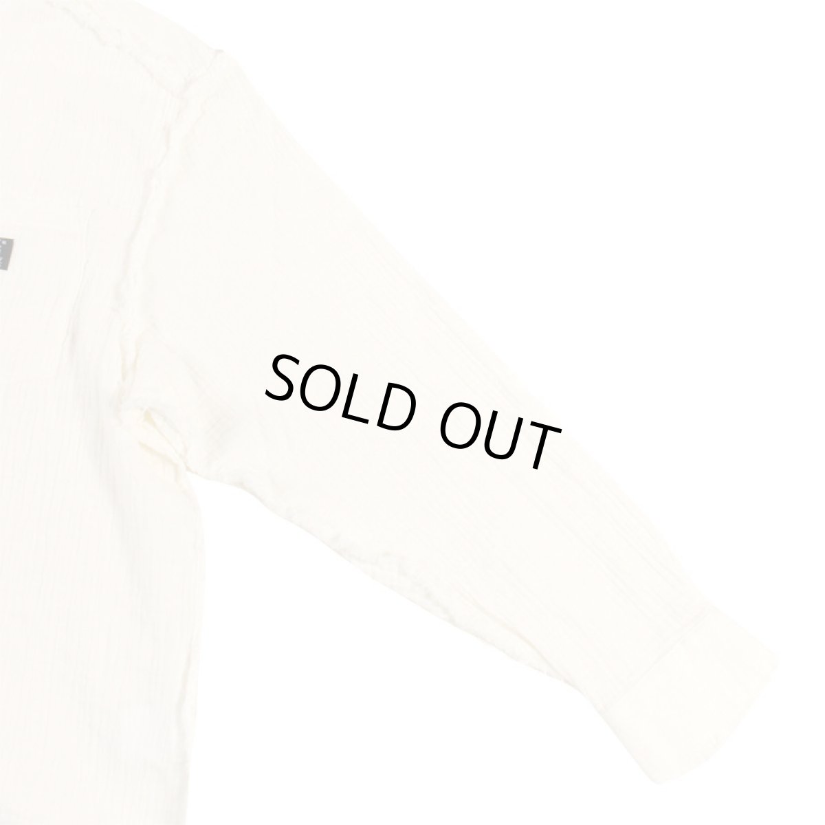 画像9: 【半額】【ラストLのみ】PeeTee. (ピーティー) “CUTOFF GAUZE L/S SHIRTS” (9)