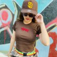 画像8: [レディース] KINGSIZE（キングサイズ）“CASPER DRIP CROPPED WOMEN'S TEE” (8)