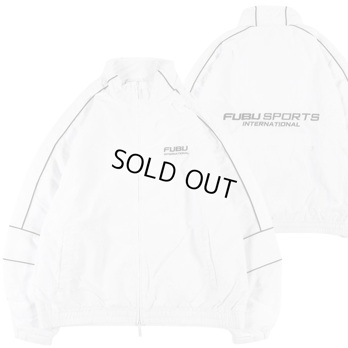 画像2: FUBU（フブ） “NYLON TRACK JACKET/ナイロントラックジャケット” (2)