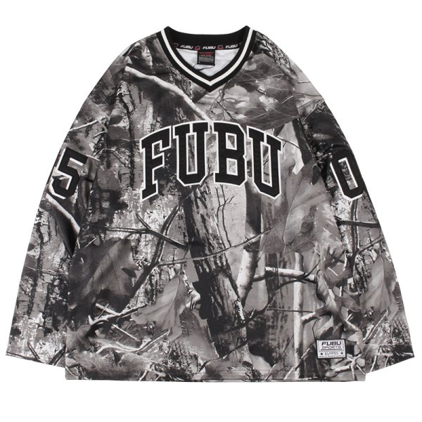 画像3: FUBU（フブ） “REAL TREE HOCKEY SHIRT/リアルツリーホッケーシャツ” (3)