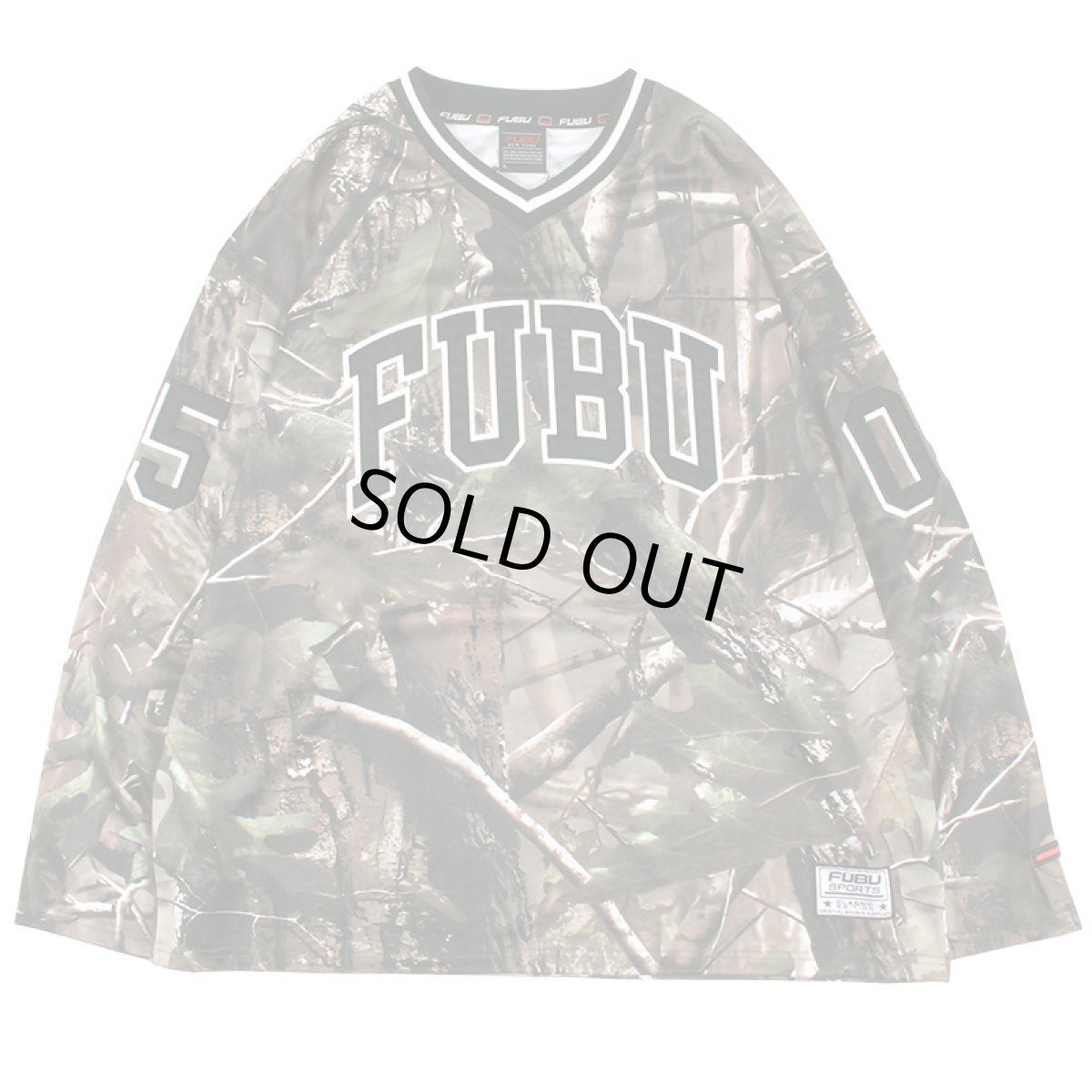 画像3: 【30%OFF】FUBU（フブ） “REAL TREE HOCKEY SHIRT/リアルツリーホッケーシャツ” (3)