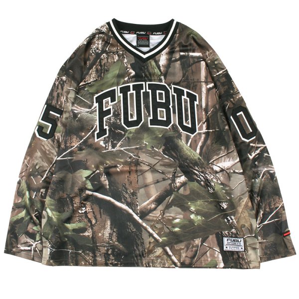 画像3: FUBU（フブ） “REAL TREE HOCKEY SHIRT/リアルツリーホッケーシャツ” (3)
