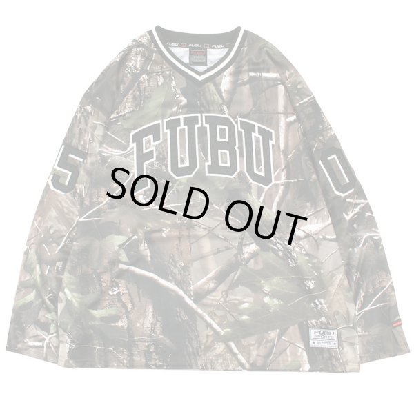 FUBU（フブ） “REAL TREE HOCKEY SHIRT/リアルツリーホッケーシャツ