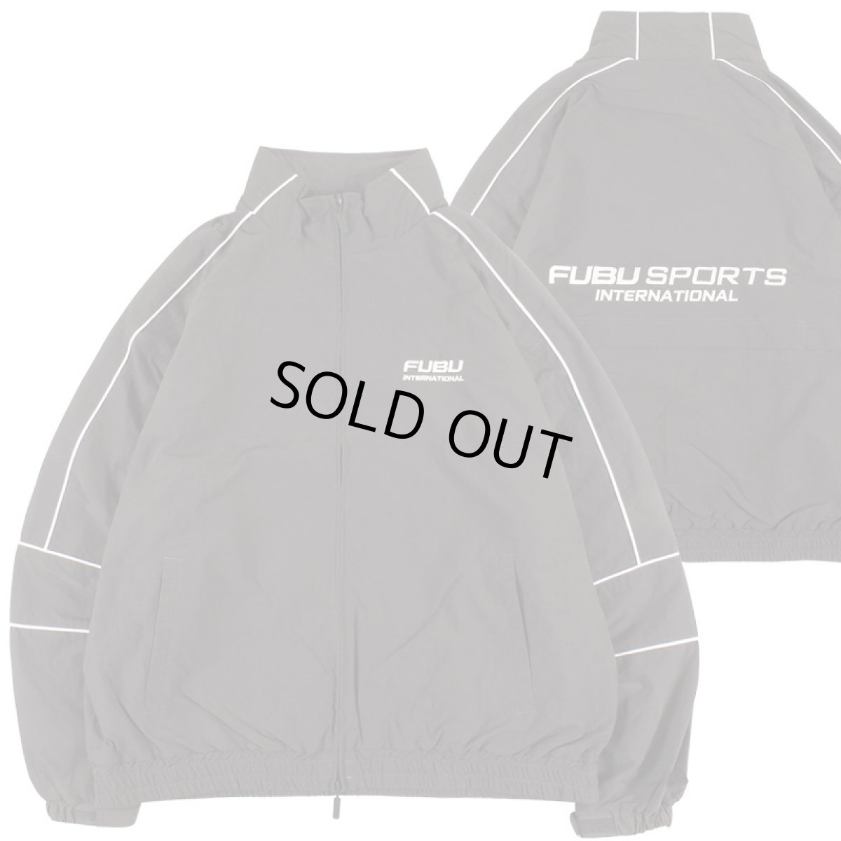 画像2: FUBU（フブ） “NYLON TRACK JACKET/ナイロントラックジャケット” (2)