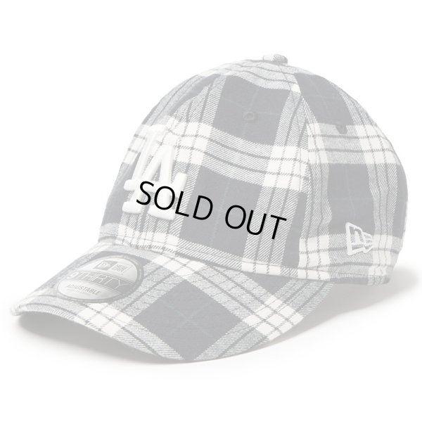 画像1: NEWERA（ニューエラ）“9THIRTY Check Series ロサンゼルス・ドジャース ブラック” (1)