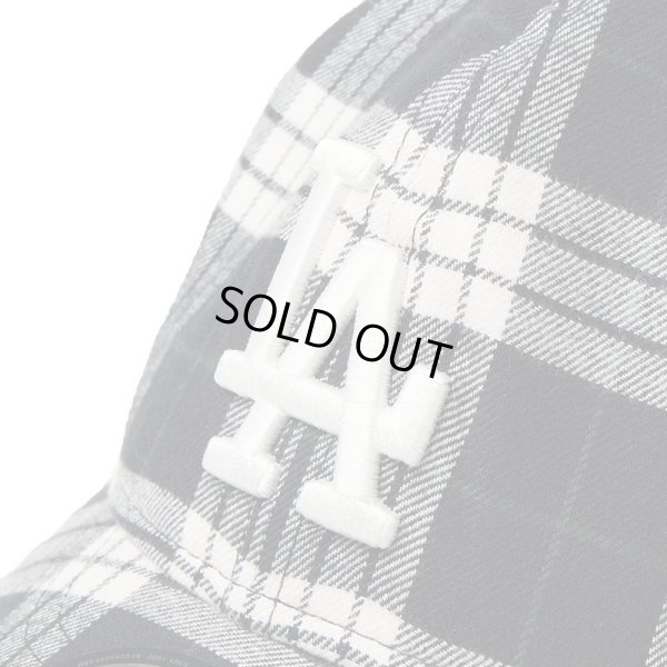 画像5: NEWERA（ニューエラ）“9THIRTY Check Series ロサンゼルス・ドジャース ブラック” (5)
