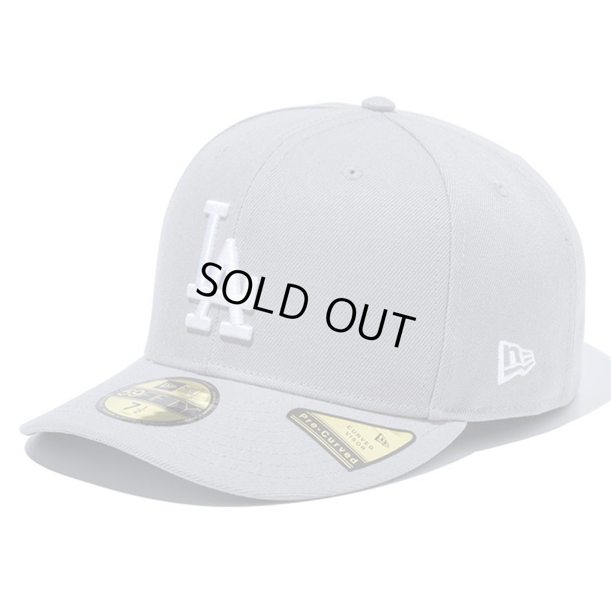 画像1: NEWERA（ニューエラ）“PC 59FIFTY ロサンゼルス・ドジャース グレー × ホワイト” (1)