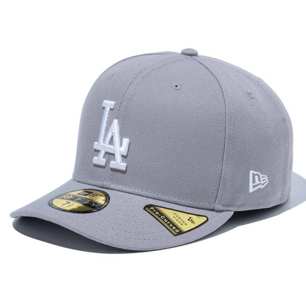 画像1: NEWERA（ニューエラ）“PC 59FIFTY ロサンゼルス・ドジャース グレー × ホワイト” (1)