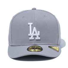 画像2: NEWERA（ニューエラ）“PC 59FIFTY ロサンゼルス・ドジャース グレー × ホワイト” (2)