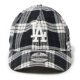 画像2: NEWERA（ニューエラ）“9THIRTY ロサンゼルス・ドジャース タータンチェック ブラック” (2)