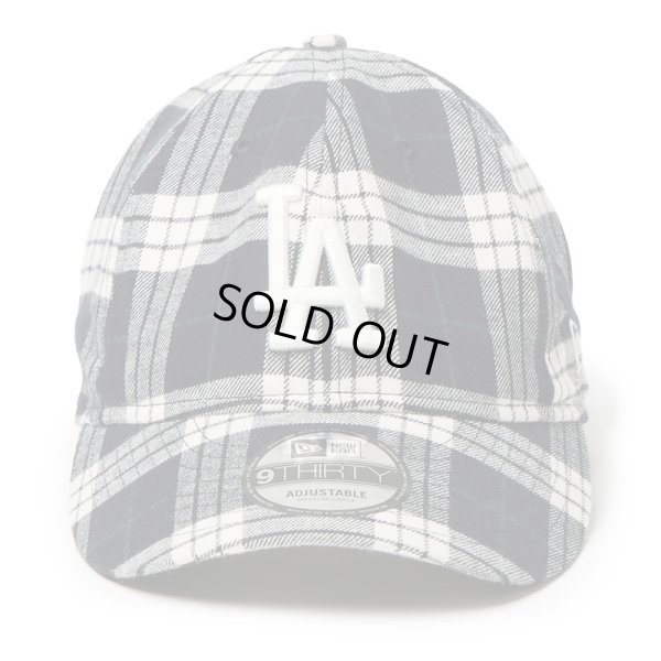 画像2: NEWERA（ニューエラ）“9THIRTY Check Series ロサンゼルス・ドジャース ブラック” (2)