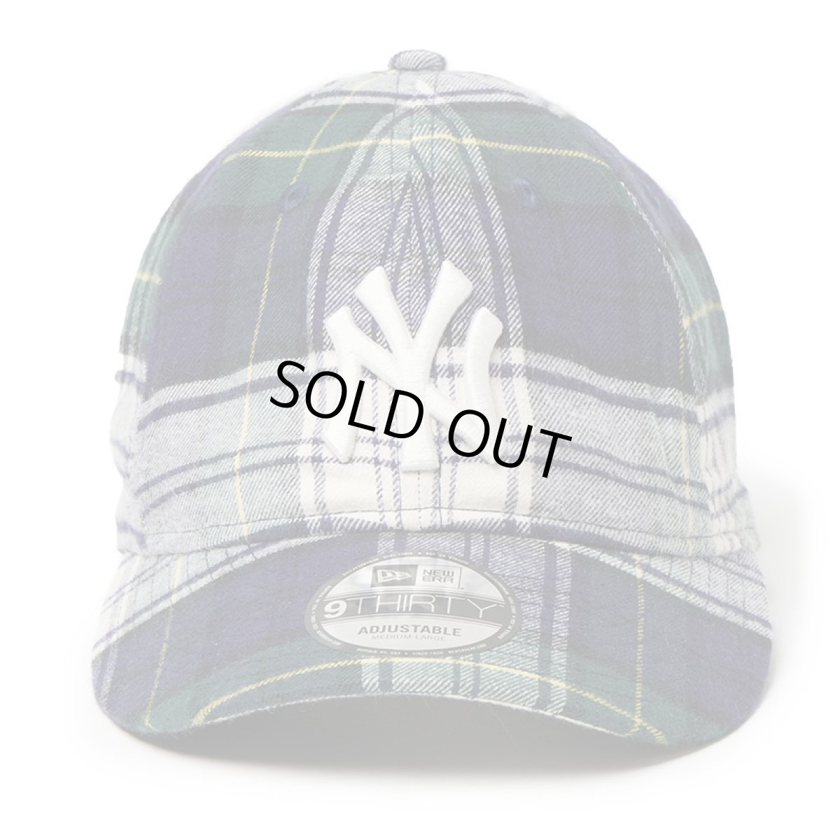 画像2: NEWERA（ニューエラ）“9THIRTY Check Series ニューヨーク・ヤンキース グリーン” (2)