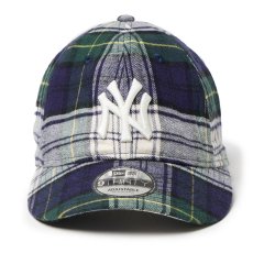 画像2: NEWERA（ニューエラ）“9THIRTY Check Series ニューヨーク・ヤンキース グリーン” (2)