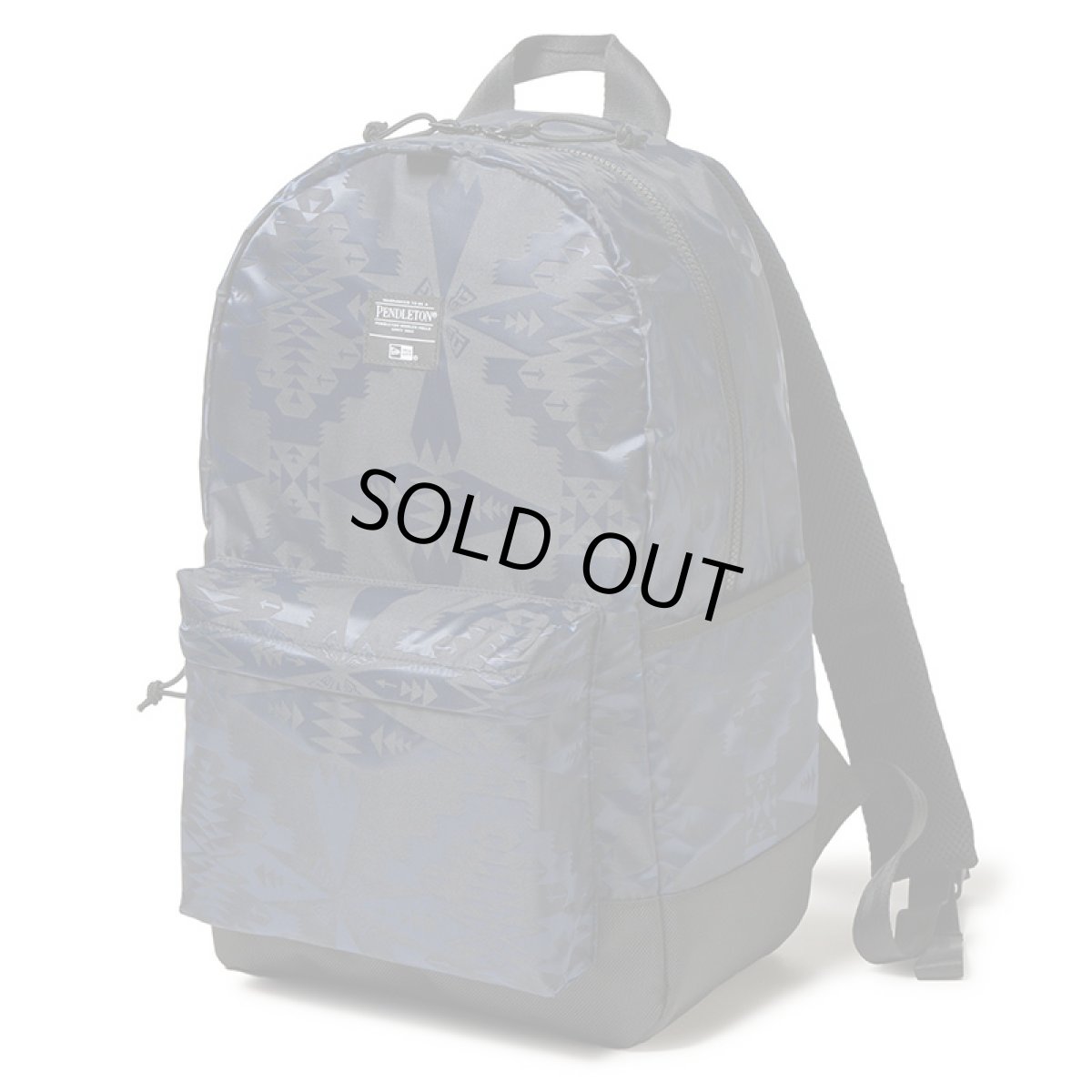 画像1: NEWERA（ニューエラ） “ライトパック 27L Pendleton ペンドルトン ネイビー” (1)