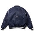 画像2: NEWERA（ニューエラ）“NYLON VARSITY JACKET ニューヨーク・ヤンキース ネイビー” (2)