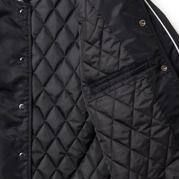 画像10: NEWERA（ニューエラ）“ナイロン バーシティージャケット ロサンゼルス・ドジャース ブラック” (10)